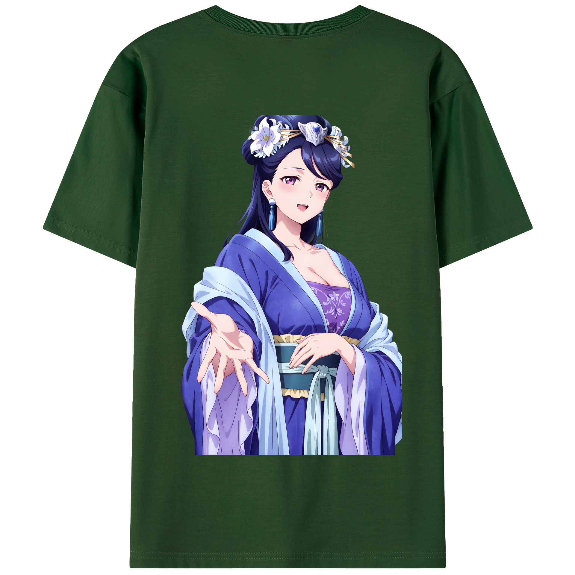 （画像用） 薬屋のひとりごと The Apothecary Diaries 綿100％半袖Tシャツ（背面プリント）